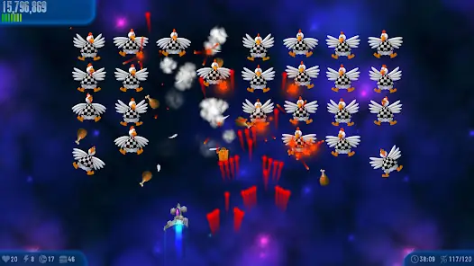 لقطة 2 من لعبة Chicken Invaders 3