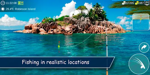 لقطة من لعبة My Fishing World