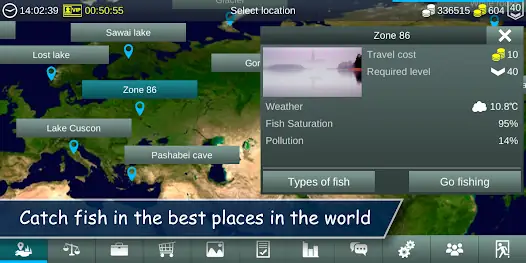 لقطة 2 من لعبة My Fishing World