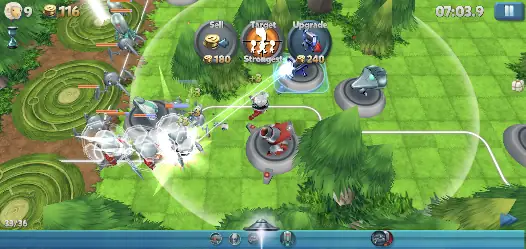 لقطة من لعبة TowerMadness 2